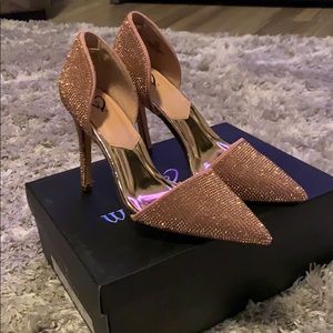 Rose Gold heels from Windsor